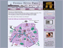 Tablet Screenshot of federal-hotel-paris.fr